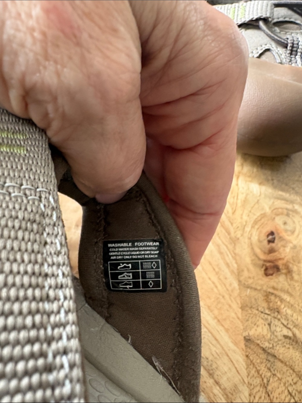 Keen Women’s Brown and Gray Slip-On Hiking Sandals - Picture 7 of 9